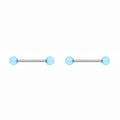 Nipple Piercing Barbell Esferas Celestes NP-AC-0003-01