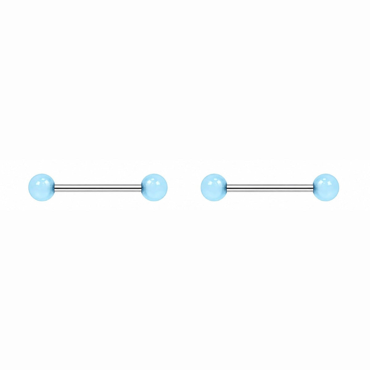 Nipple Piercing Barbell Esferas Celestes NP-AC-0003-01